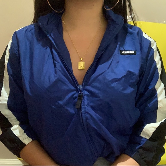 Nike Jackets & Blazers - vintage nike blue windbreaker jacket ✧